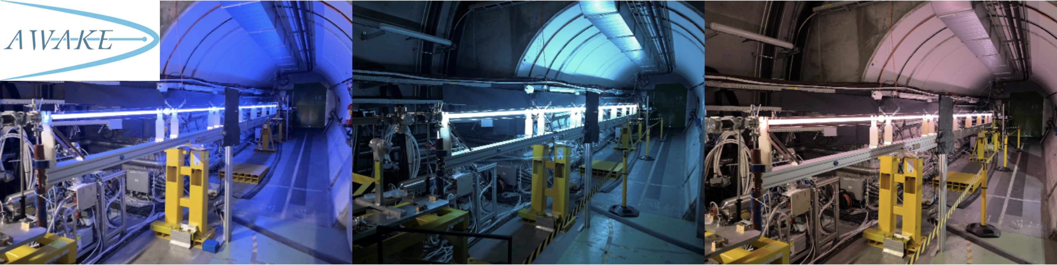 DPS argon, xenon and helium plasmas in the AWAKE experiment (April 2023) 